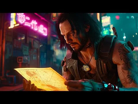 Vignette de l’épisode Cyberpunk 2077 de la série C’est grand comment ?
